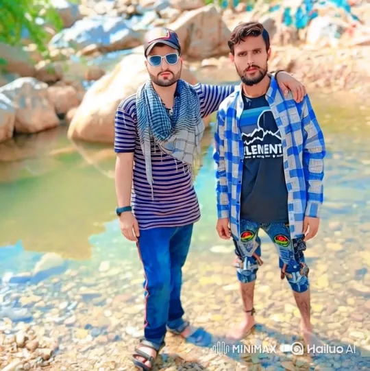 Two Men Walk Out of Stream, Enter G-Wagon – AI Generated Video | Hailuo AI