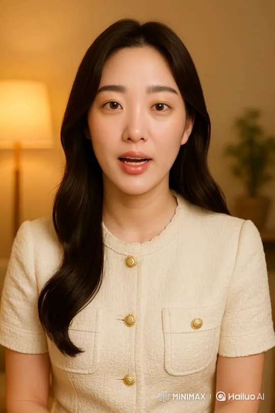 East Asian Woman Delivers Heartfelt Story with Empathy – AI Generated Video | Hailuo AI
