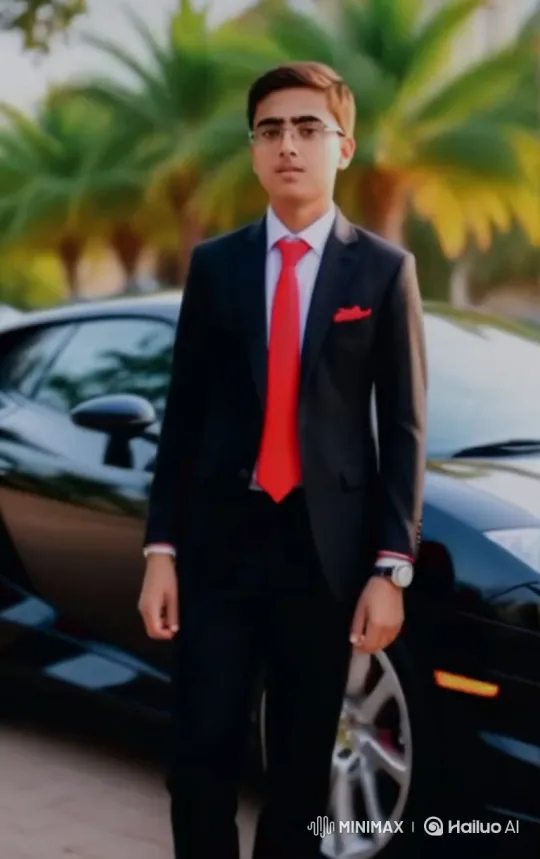 Young Man Enters Sports Car in Formal Attire – AI Generated Video | Hailuo AI