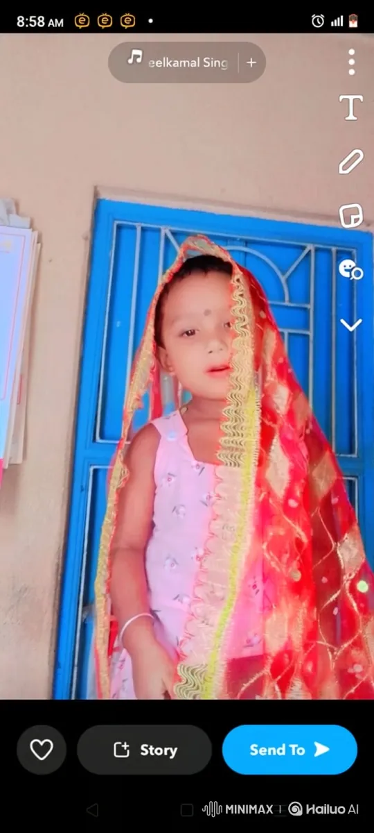 Young Girl and Tiger Walk Together in Peace – AI Generated Video | Hailuo AI