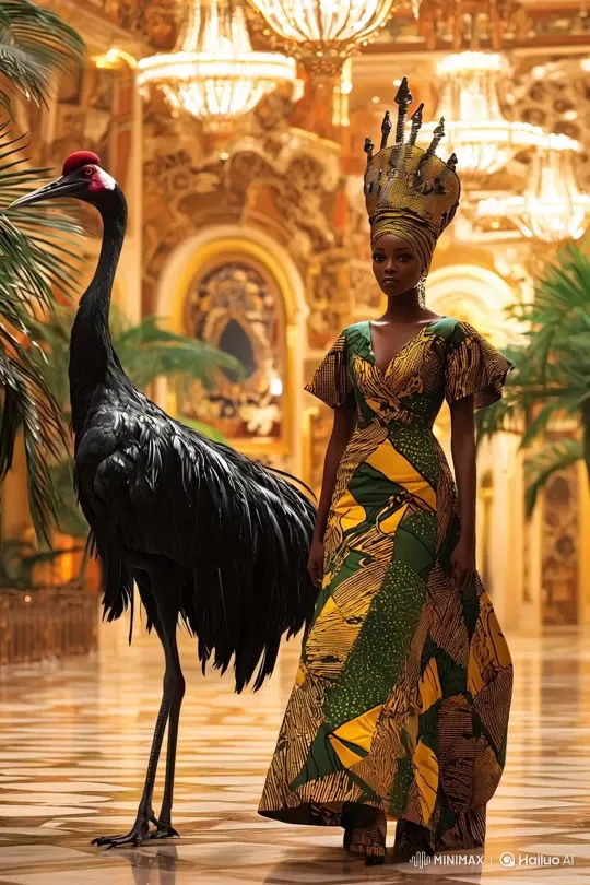 African Fashion Show Showcases Nigeria, Ghana, and South Africa – AI Generated Video | Hailuo AI