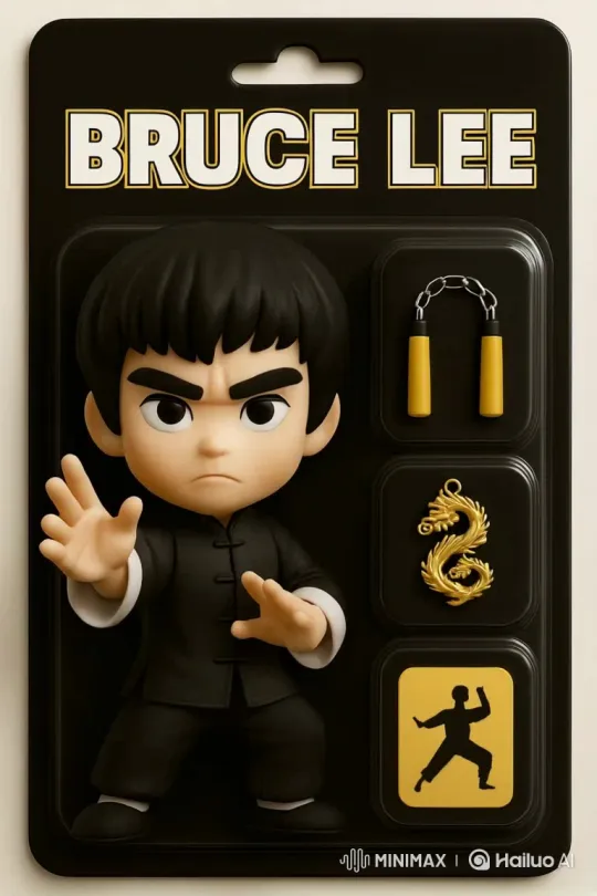 Iconic martial artist and film legend – AI Generated Video | Hailuo AI