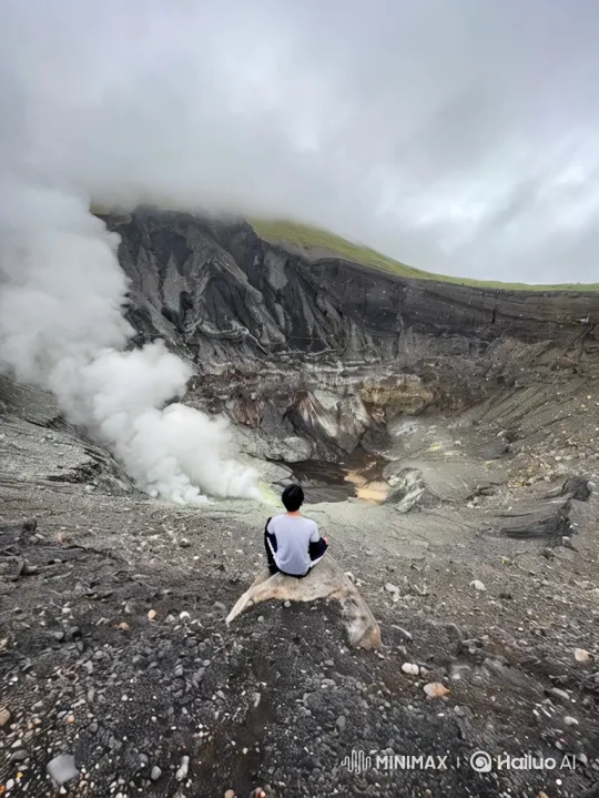 Volcano to Earth: A Journey from Crater to Cosmos – AI Generated Video | Hailuo AI