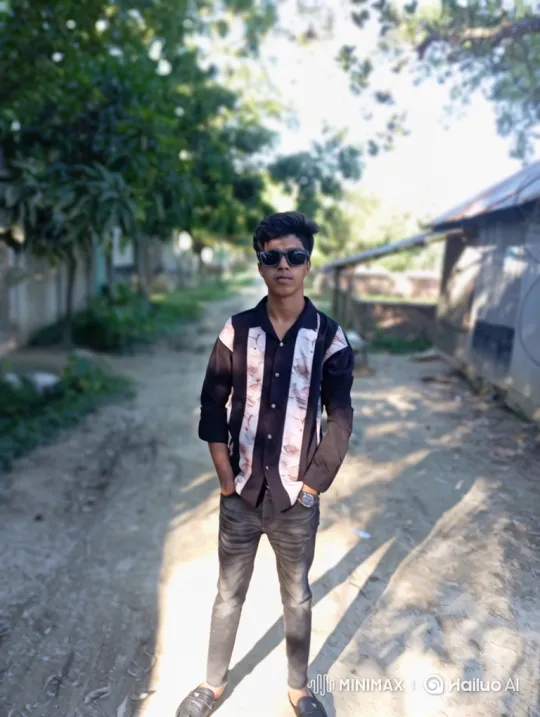 Young Man Stands Confidently Amidst Helicopter's Overflight – AI Generated Video | Hailuo AI