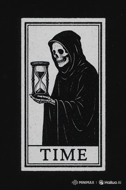 Grim Reaper Hourglass: The Passage of Time – AI Generated Video | Hailuo AI