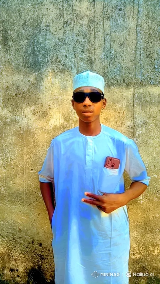 Young Man in Tunic Poses Stylishly Against Wall – AI Generated Video | Hailuo AI