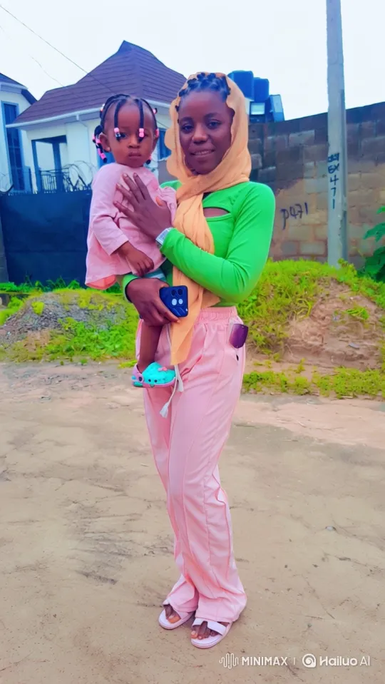 Woman and Child in Warm Embrace on Overcast Day – AI Generated Video | Hailuo AI