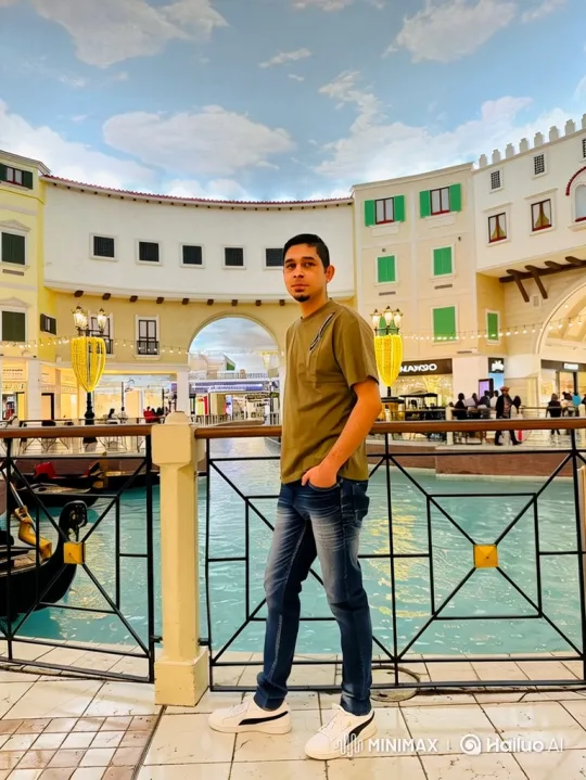Young Man Contemplates in European-Inspired Indoor Space – AI Generated Video | Hailuo AI