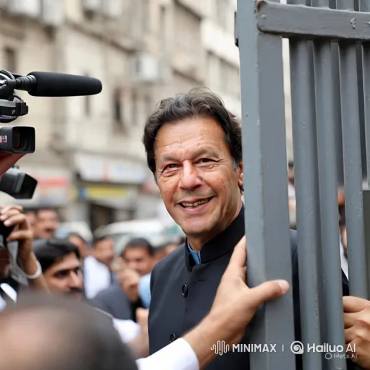 Imran Khan Addresses Enthusiastic Crowd Amidst Support – AI Generated Video | Hailuo AI