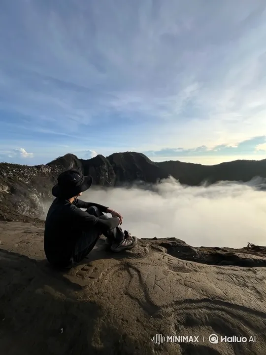 Panoramic Journey from Mountain Peak to Earth in Space – AI Generated Video | Hailuo AI
