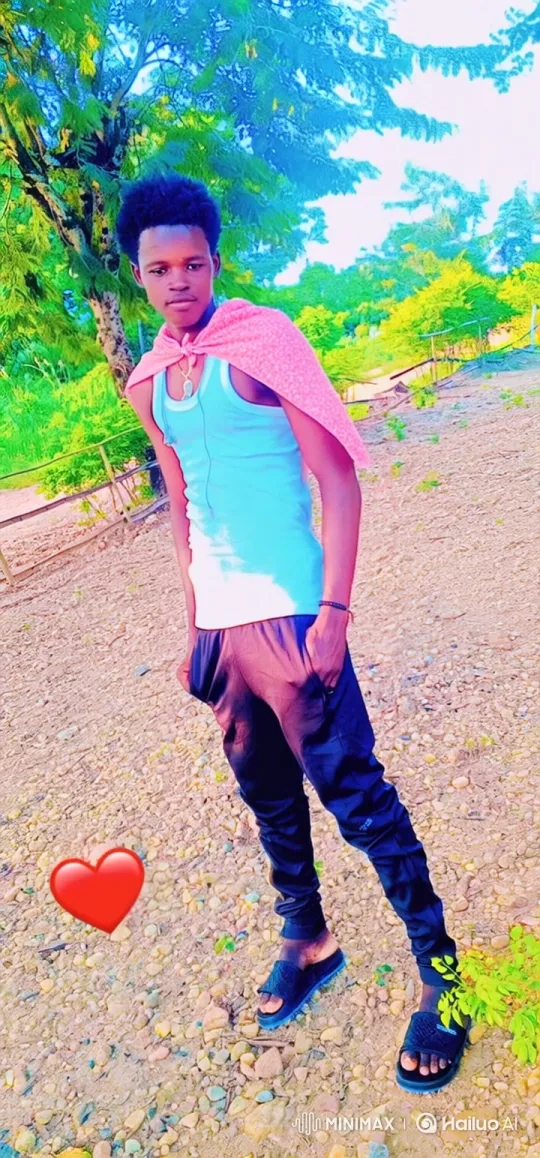 Young Black Man in Serene Natural Setting – AI Generated Video | Hailuo AI