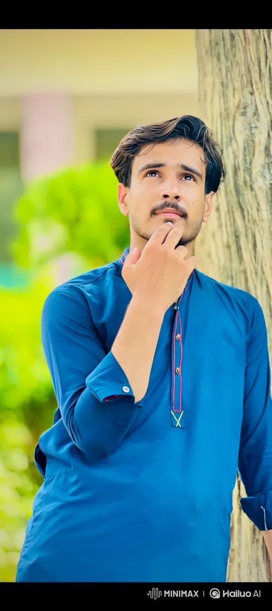 Young Man Reflects Amidst Nature's Beauty – AI Generated Video | Hailuo AI
