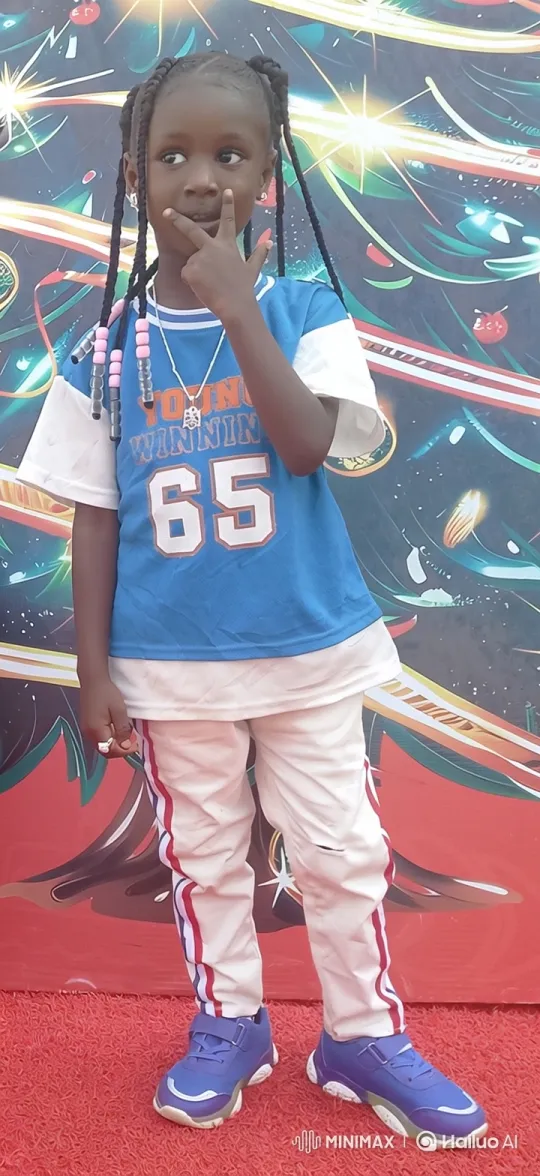 Young Girl in Jersey Poses with Confidence – AI Generated Video | Hailuo AI