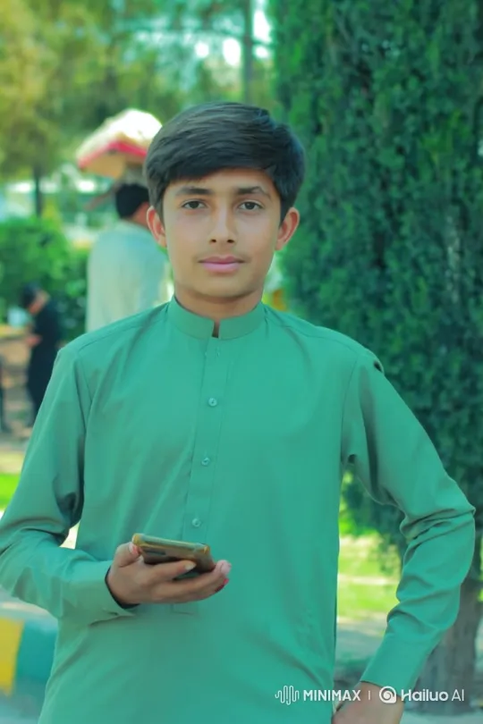 Young Man in Green Tunic Drives Lamborghini Veneno – AI Generated Video | Hailuo AI