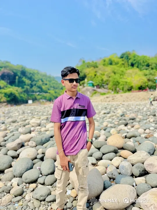 Young Man Drives Luxury Car Across Rocky Terrain – AI Generated Video | Hailuo AI
