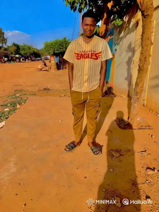 Young Man on Dirt Road Amidst Serene Landscape – AI Generated Video | Hailuo AI