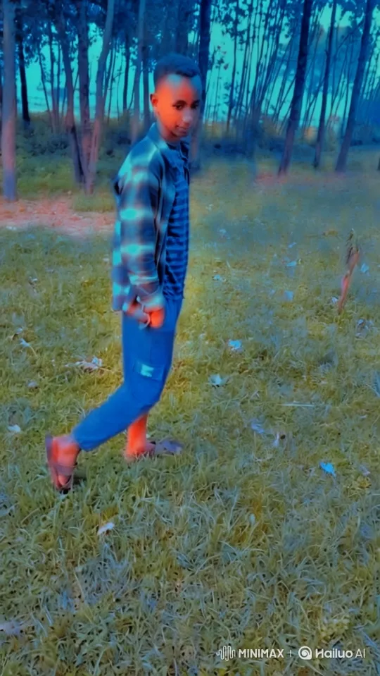 Young Man Walks Through Enchanted Forest – AI Generated Video | Hailuo AI
