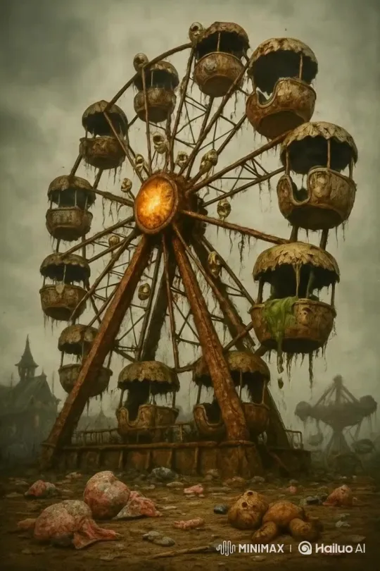 Horror Short: Creepy Garbage Pail Kids-Style Tale – AI Generated Video | Hailuo AI
