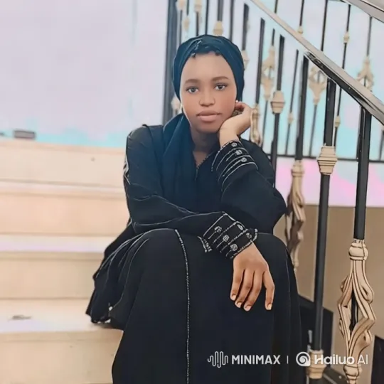 Elegant Woman in Black Descends Staircase to Car – AI Generated Video | Hailuo AI
