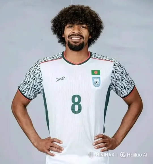 Football Player Portrait: Confidence and Warmth in Slow Zoom – AI Generated Video | Hailuo AI