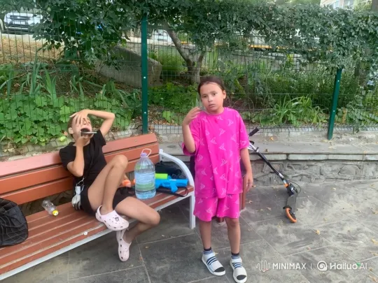 Children's Playful Adventure in Park and Train – AI Generated Video | Hailuo AI