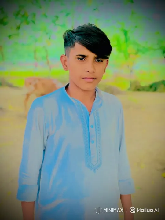 Boy's Subtle Movements in Stylized Natural Setting – AI Generated Video | Hailuo AI
