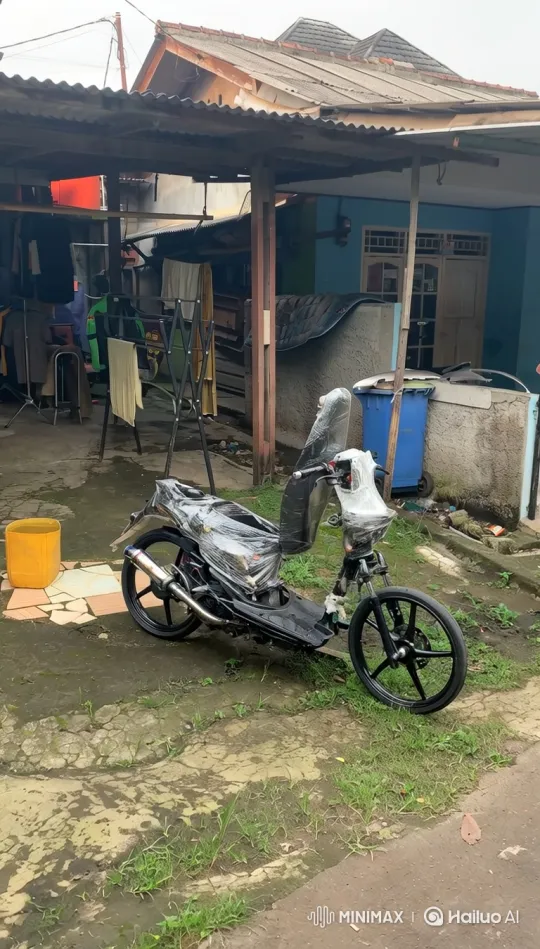 Earth from Yard: Journey from Scooter to Cosmic View – AI Generated Video | Hailuo AI