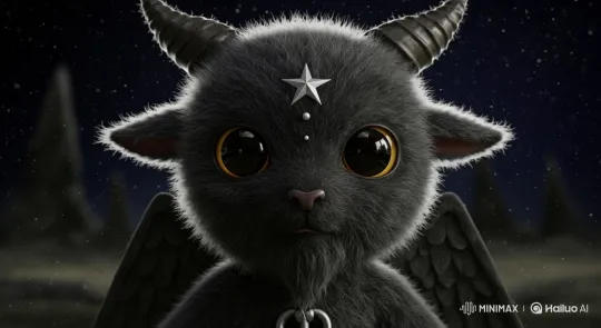 Fluffy Creature Grins with Magical Aura and Flame – AI Generated Video | Hailuo AI