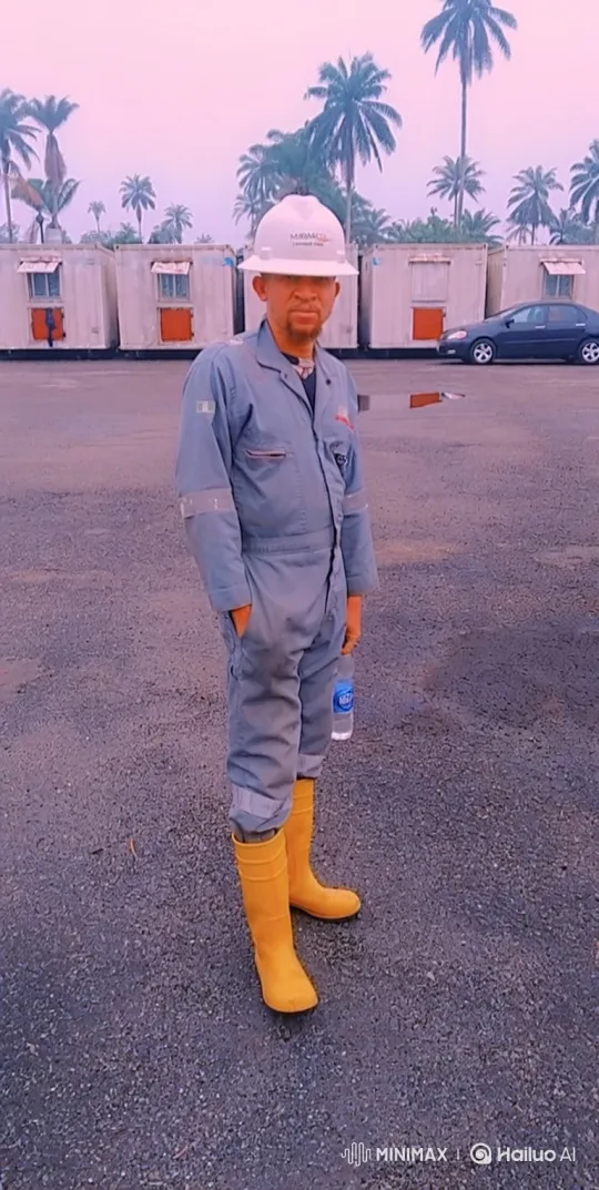 Man in Workwear Enters Rolls Royce SUV in Industrial Yard – AI Generated Video | Hailuo AI