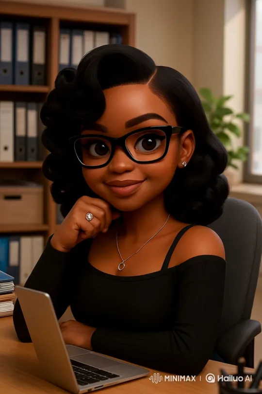 Animated Woman Reacts to Computer Mishap – AI Generated Video | Hailuo AI