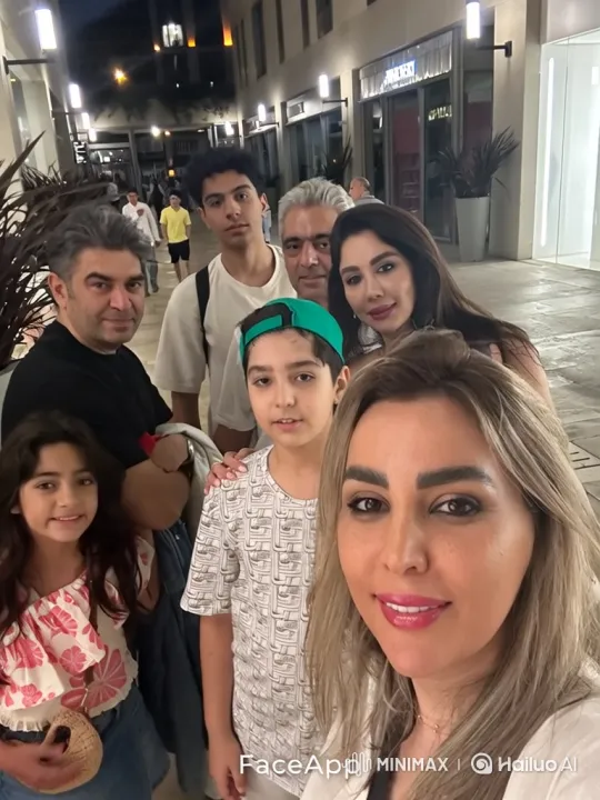 Family and Friends Embrace in Joyful Group Selfie – AI Generated Video | Hailuo AI