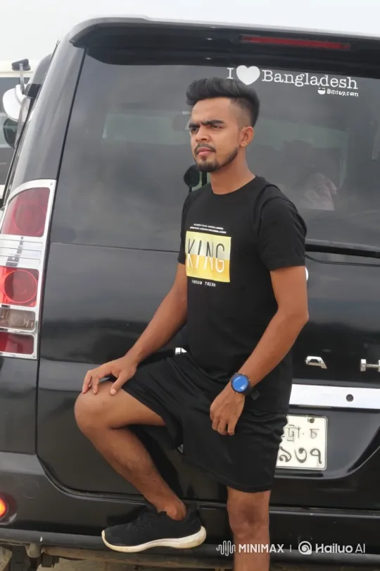 Stylish Man Enters Porsche, Ready to Drive – AI Generated Video | Hailuo AI