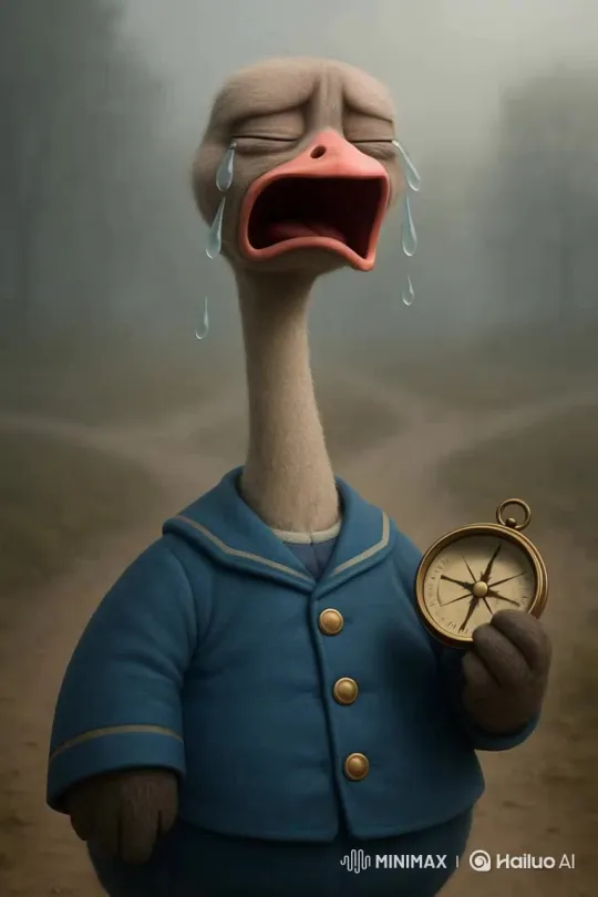 Bird with Long Neck Lacks Future Vision – AI Generated Video | Hailuo AI