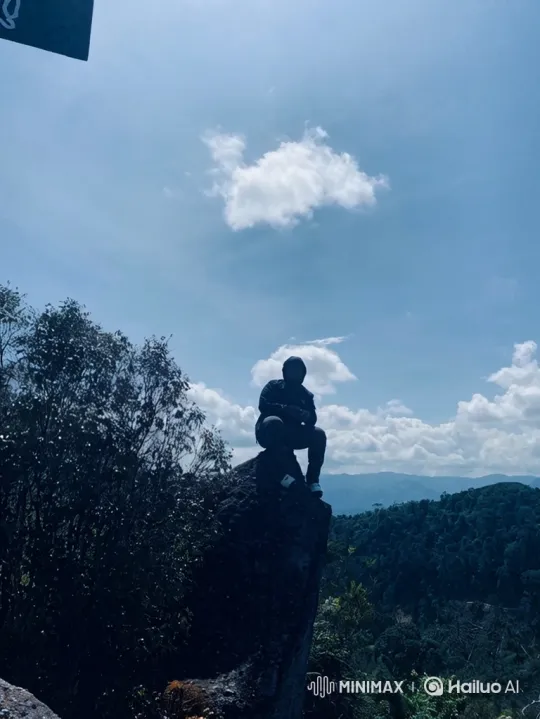 Cinematic Journey from Mountain Peak to Earth in Space – AI Generated Video | Hailuo AI