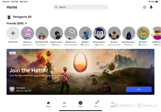 Roblox 'The Hatch' Event Promo and Join Process – AI Generated Video | Hailuo AI