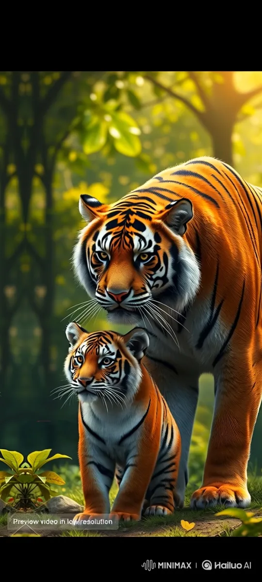 Veerapuli and Singaran: A Tale of True Strength and Compassion – AI Generated Video | Hailuo AI