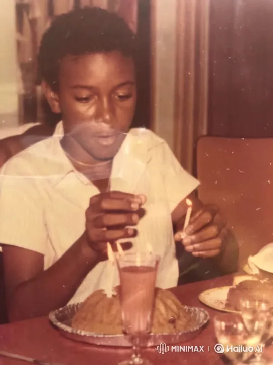 Young Person Lights Cake Candles for Birthday Celebration – AI Generated Video | Hailuo AI