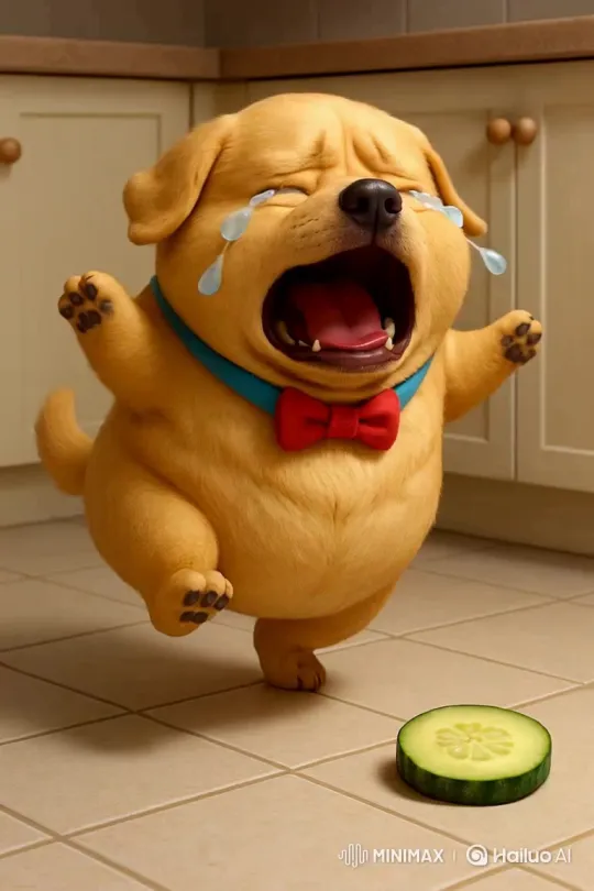Title: "Dramatic Adventures of Bingo the Golden Retriever" – AI Generated Video | Hailuo AI