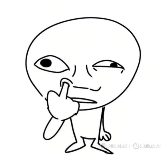 Animated Character Shouts and Picks Nose – AI Generated Video | Hailuo AI