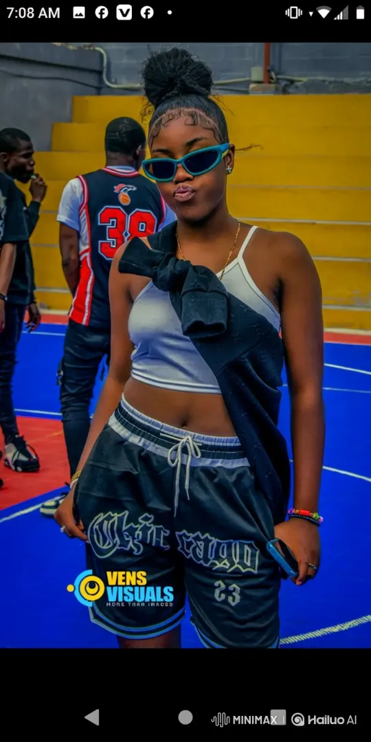 Young Woman Enters Lamborghini on Basketball Court – AI Generated Video | Hailuo AI