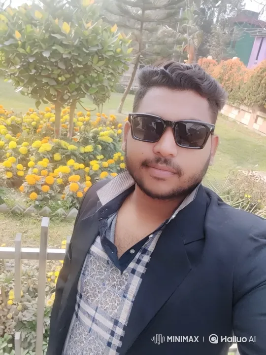 Young Man Takes Selfie as Helicopter Lands in Garden – AI Generated Video | Hailuo AI