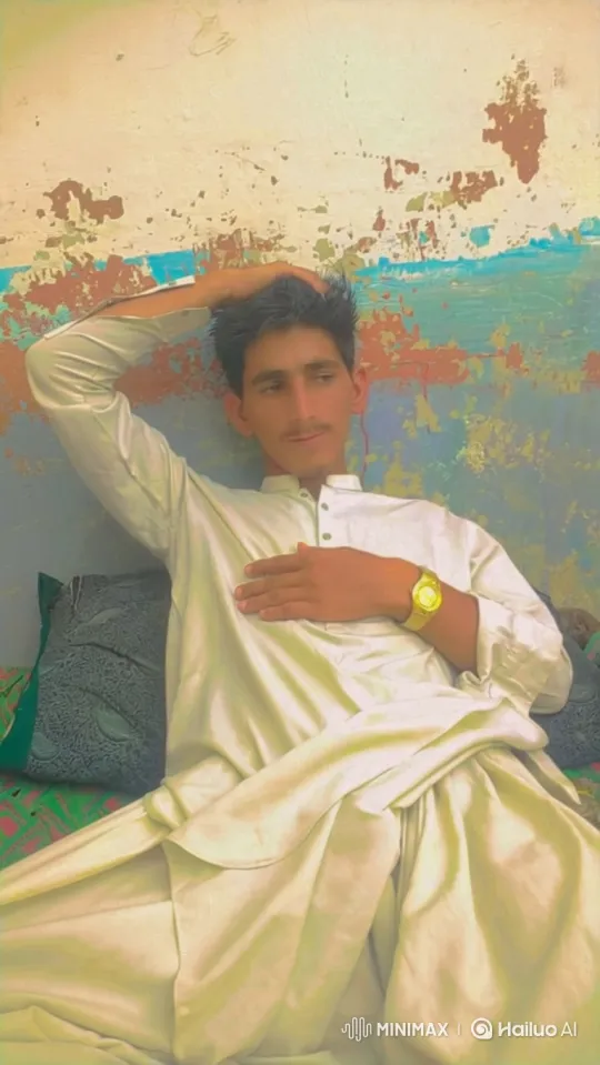 Close-Up of Gold Watch on Relaxed Young Man – AI Generated Video | Hailuo AI