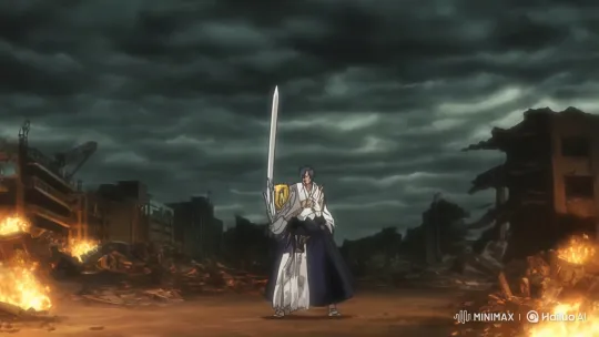 Kenpachi Zaraki Decimates the Ultimate Villain in Post-Apocalyptic City – AI Generated Video | Hailuo AI