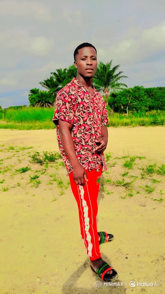 Young Sudanese Man Gets Into Lamborghini in Village – AI Generated Video | Hailuo AI