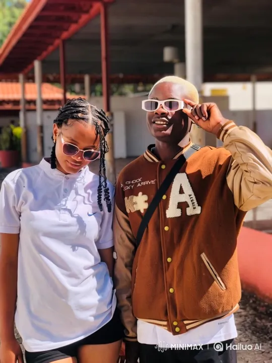 Couple Shares Kiss, Enters Blue BMW for Departure – AI Generated Video | Hailuo AI