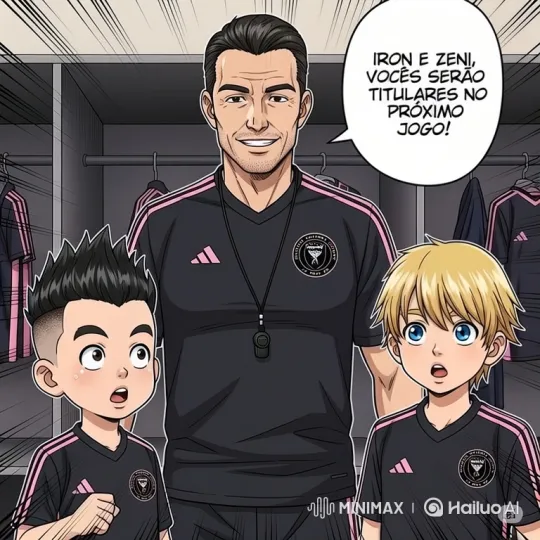INTER MIAMI CF Players Anticipate Game Start – AI Generated Video | Hailuo AI