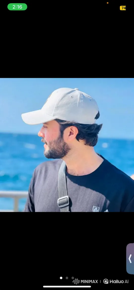 Man Reflects on Serene Seascape – AI Generated Video | Hailuo AI