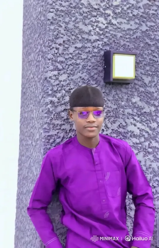Young Man Enters Luxury Rolls-Royce Against Purple Wall – AI Generated Video | Hailuo AI