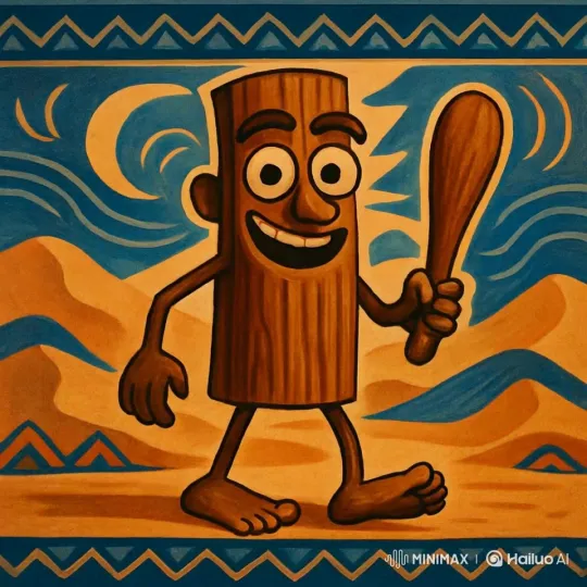 Tung tung tung Sahara: A Mysterious Rhythm in the Desert – AI Generated Video | Hailuo AI