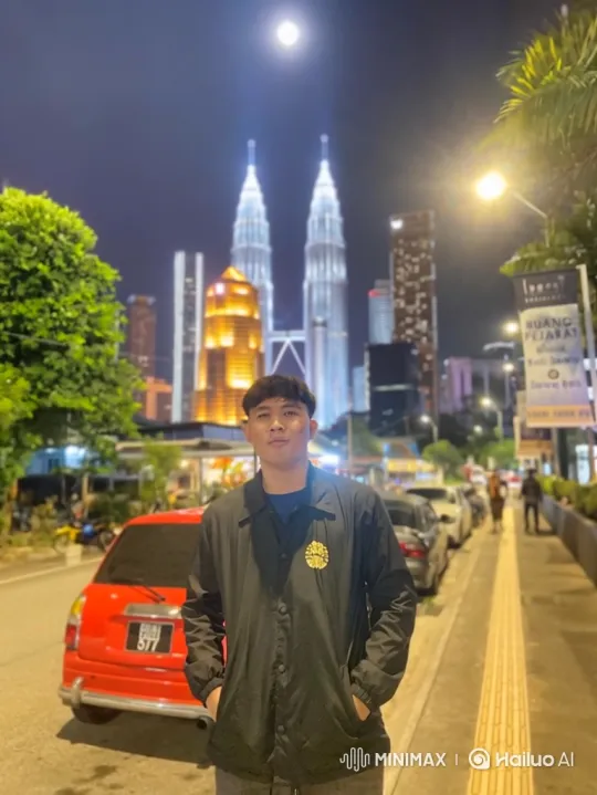 Nighttime Panorama from Man to Earth: Kuala Lumpur to Space – AI Generated Video | Hailuo AI